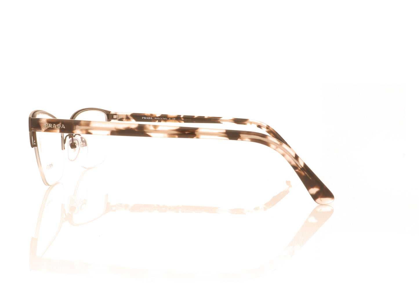 Prada Millennials ROU101 Cocoa Glasses - Side