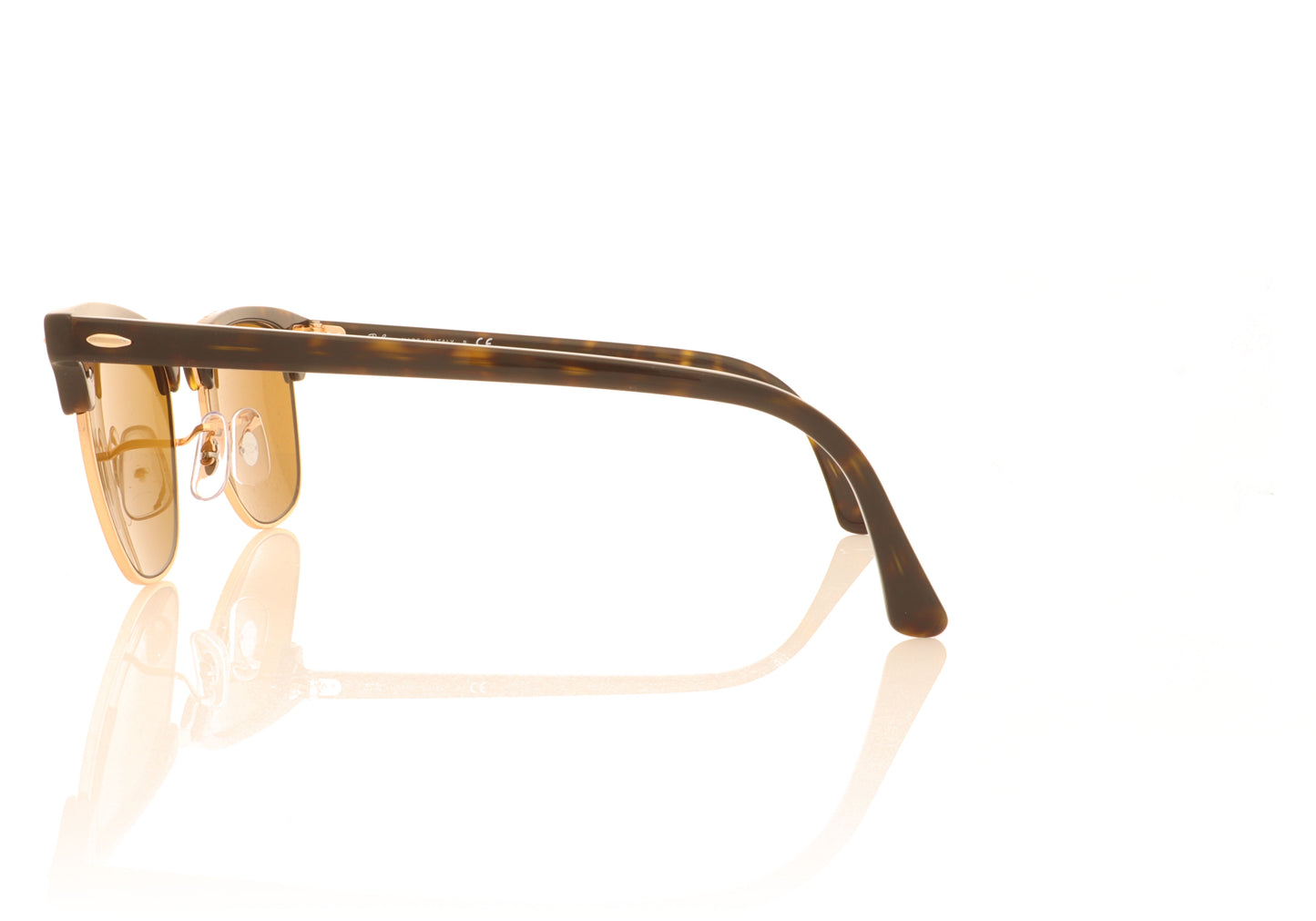 Ray-Ban RB3016 130933 Shiny Havana Sunglasses - Side