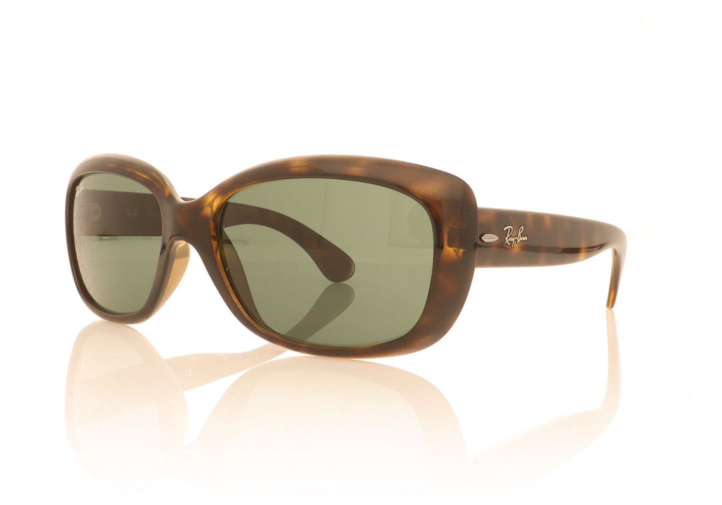 Ray-Ban Jackie Ohh 710 Light Havana Sunglasses - Angle