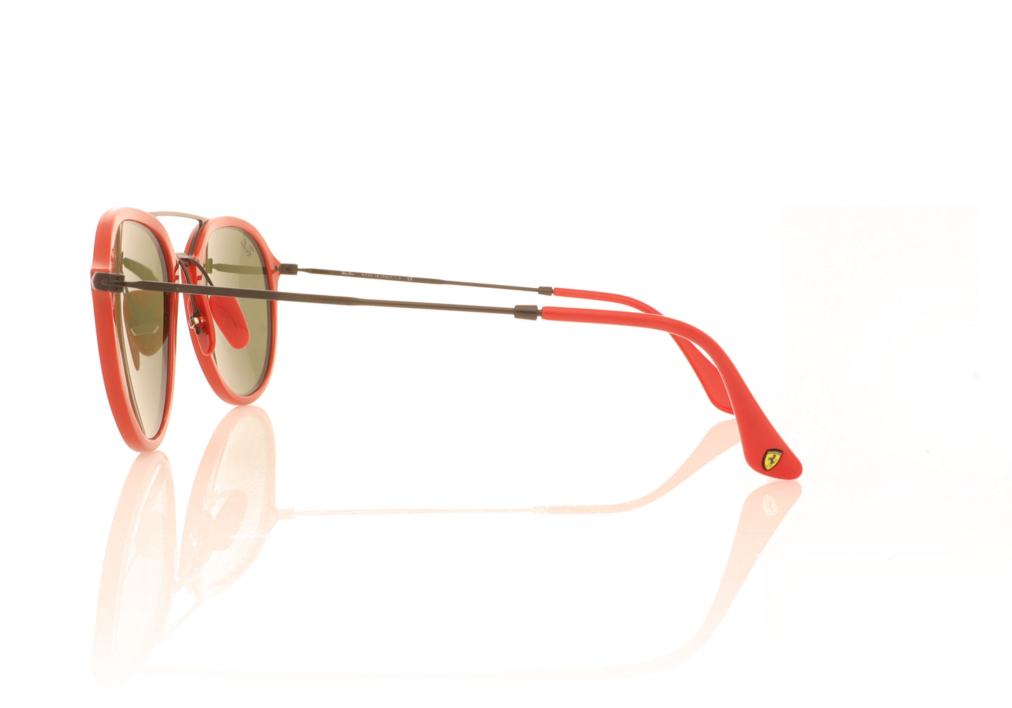 Ray-Ban RB4369M F62330 Red Sunglasses - Side