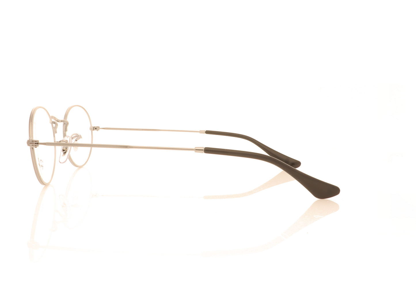 Ray-Ban Oval 2502 Gunmetal Glasses - Side