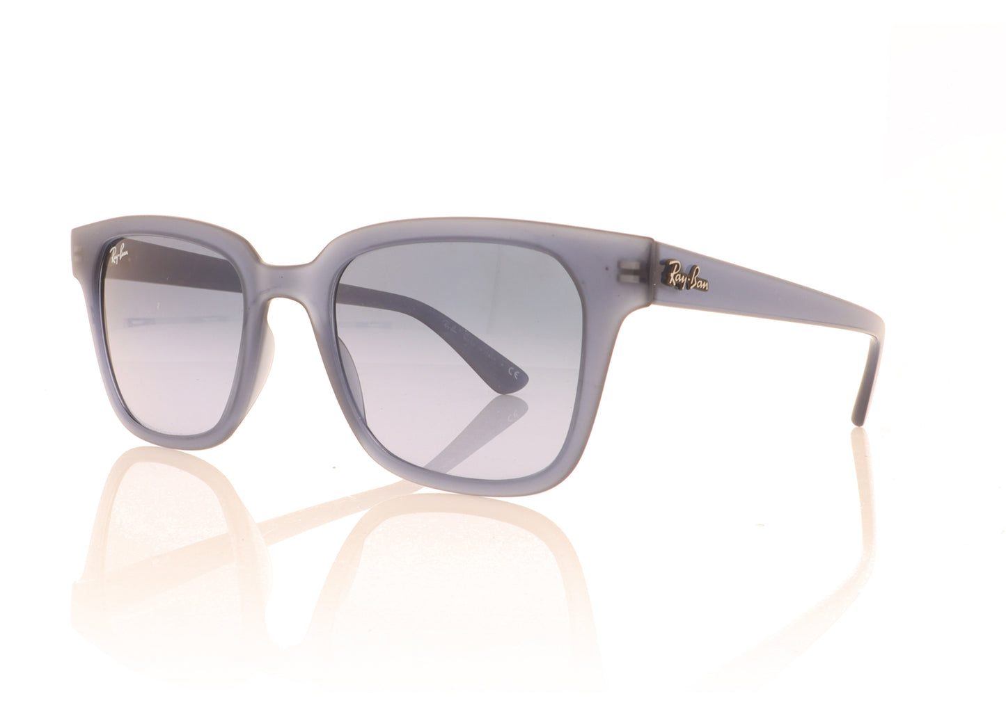 Ray-Ban RB4323 6448_Q8 Blue Sunglasses - Angle