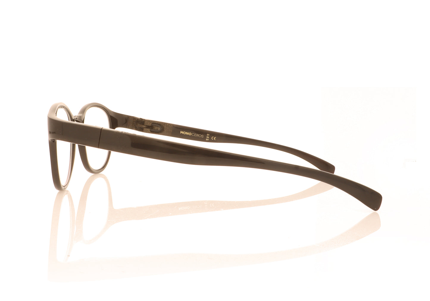 ROLF Spectacles Aquila Mono BL Black Glasses - Side