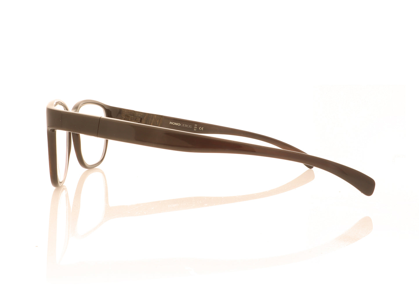 ROLF Spectacles Auriga Mono DB Dark Brown Glasses - Side