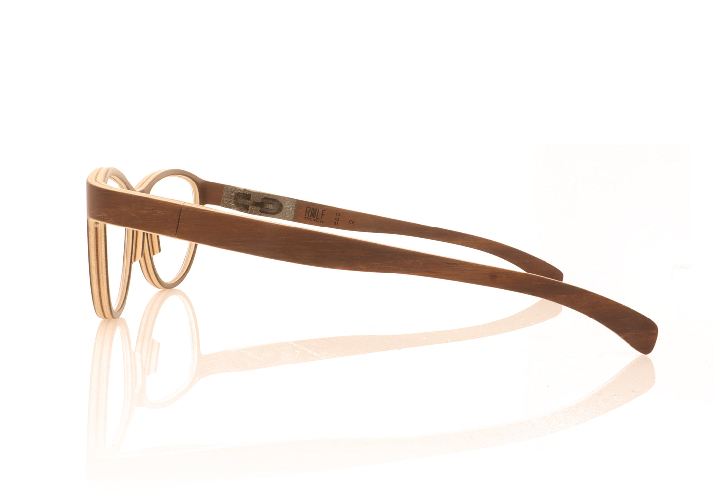 ROLF Spectacles Independence 95 Brown Glasses - Side