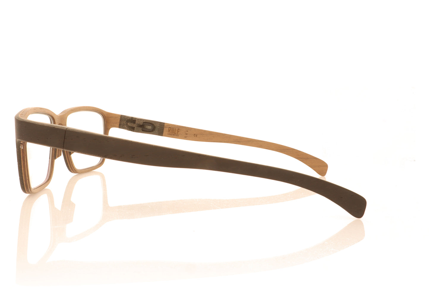 ROLF Spectacles Seville 93 Brown Glasses - Side