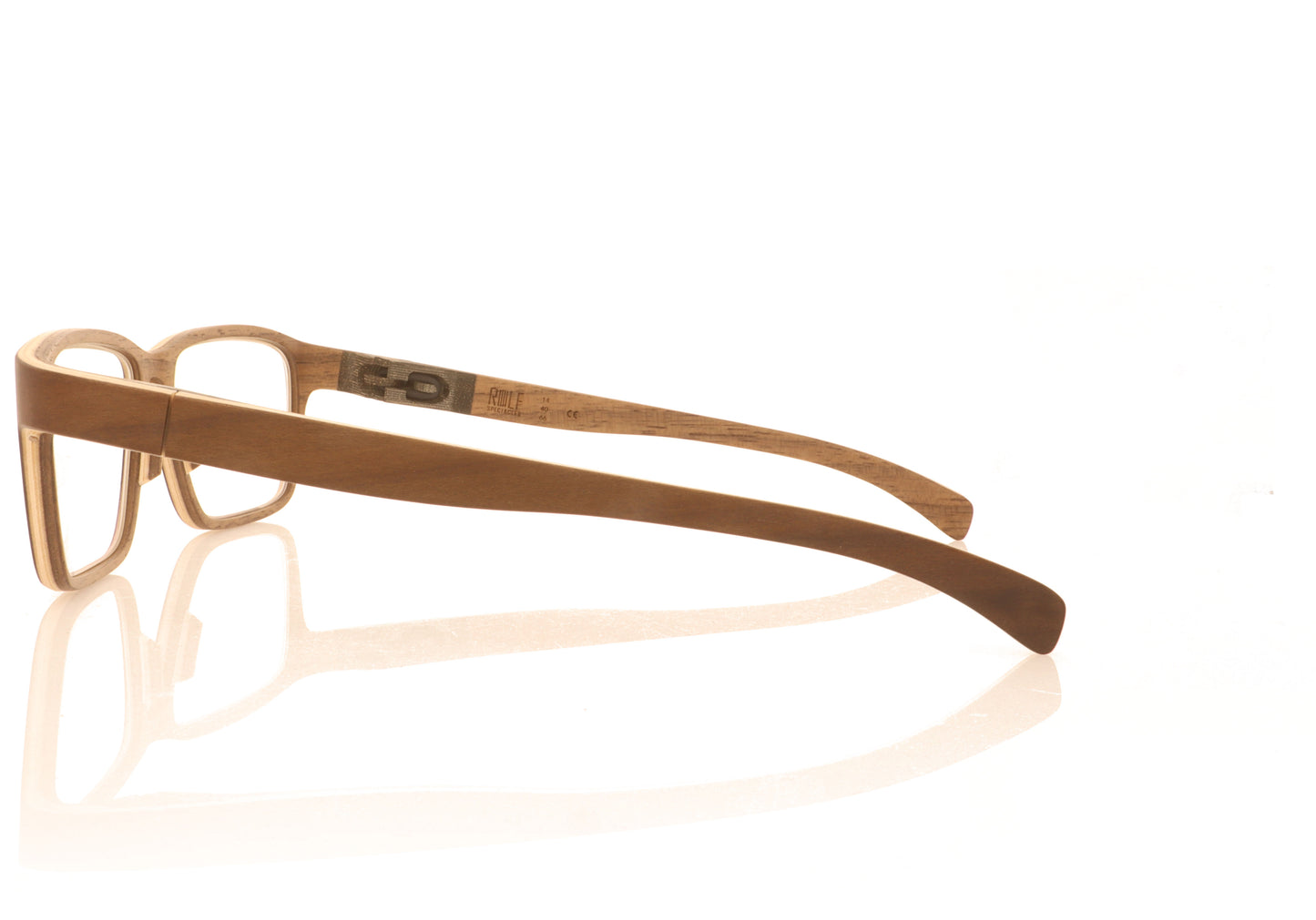 ROLF Spectacles Seville 98 Brown Glasses - Side