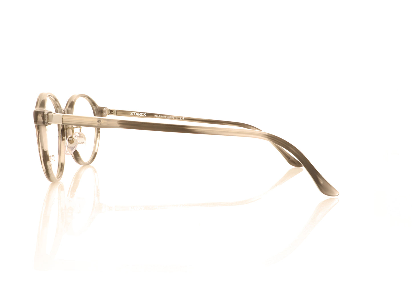 Starck SH3075 0004 Grey Glasses - Side
