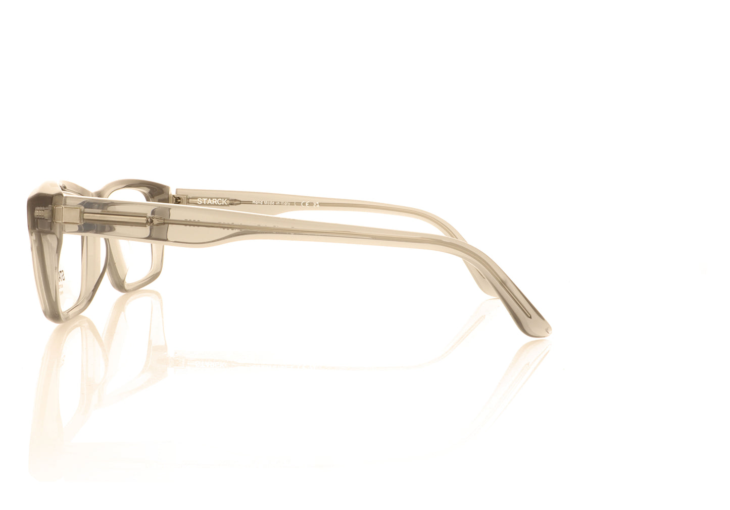 Starck SH3087 0005 Grey Glasses - Side