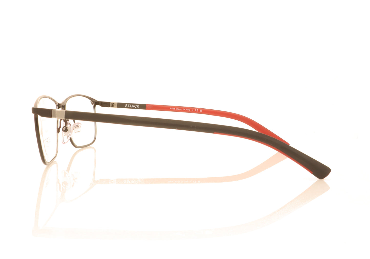 Starck 2065 0004 Black Glasses - Side