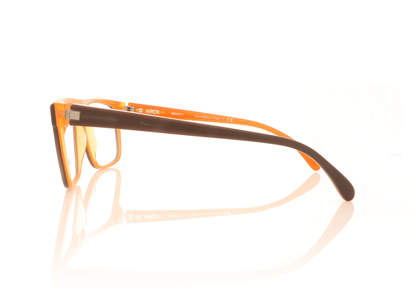 Starck SH3016 13 Brown Glasses - Side