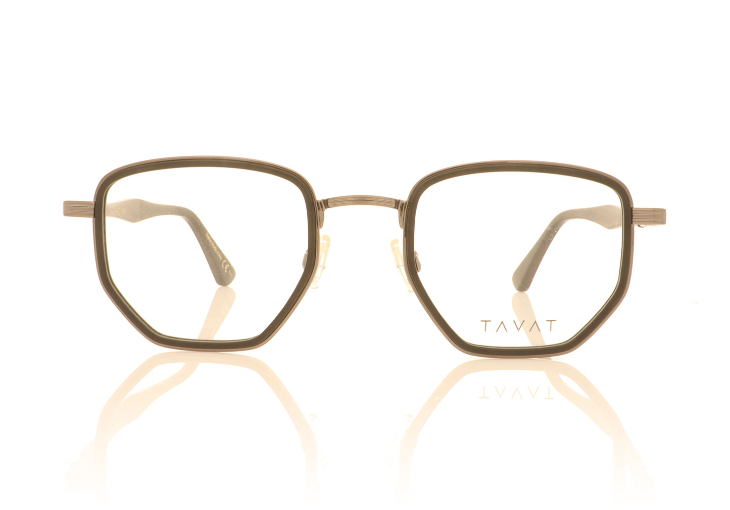 Tavat EX315T BLM Matte Black Glasses - Front