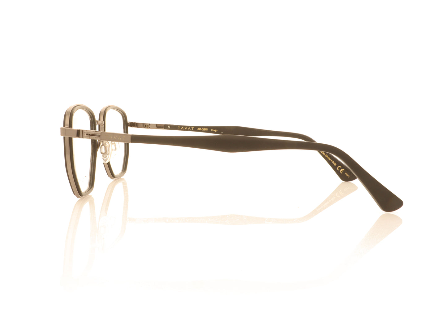 Tavat EX315T BLM Matte Black Glasses - Side