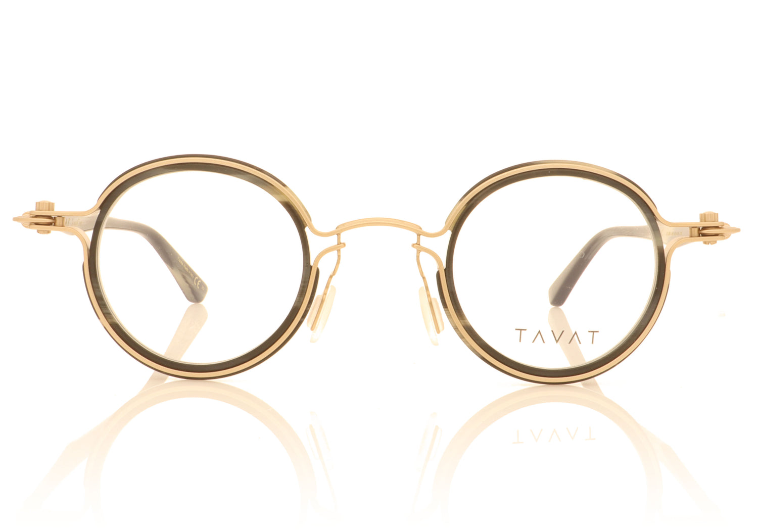 Tavat SC108 OJB Gold James Bond Glasses - Front