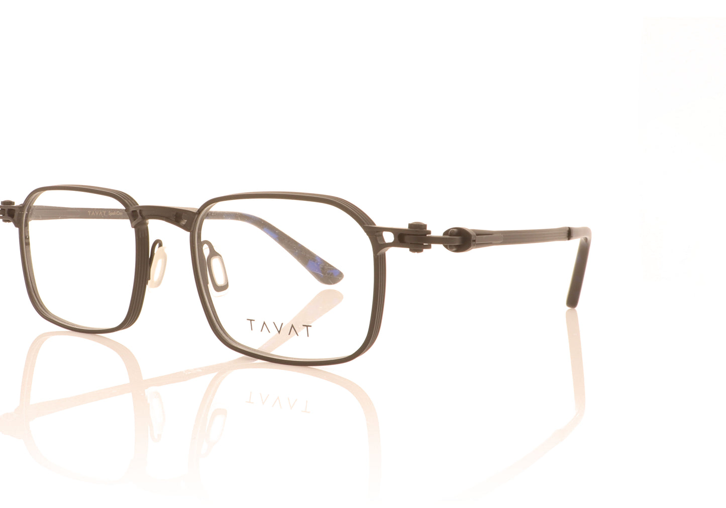 Tavat Spam Can Makani BCH Black Chrome Glasses - Angle