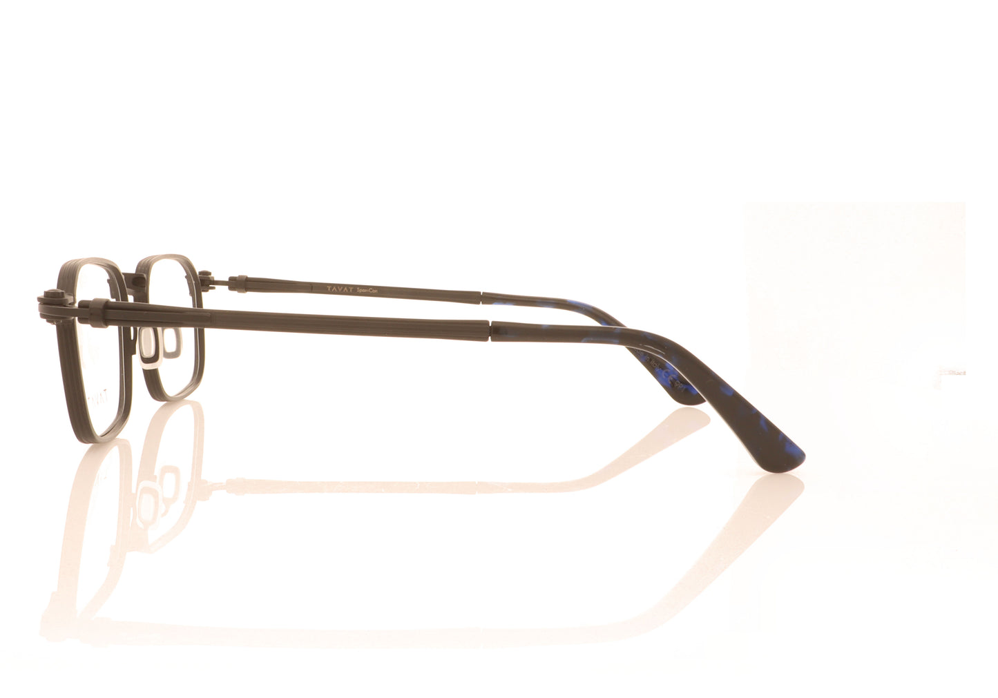 Tavat Spam Can Makani BCH Black Chrome Glasses - Side