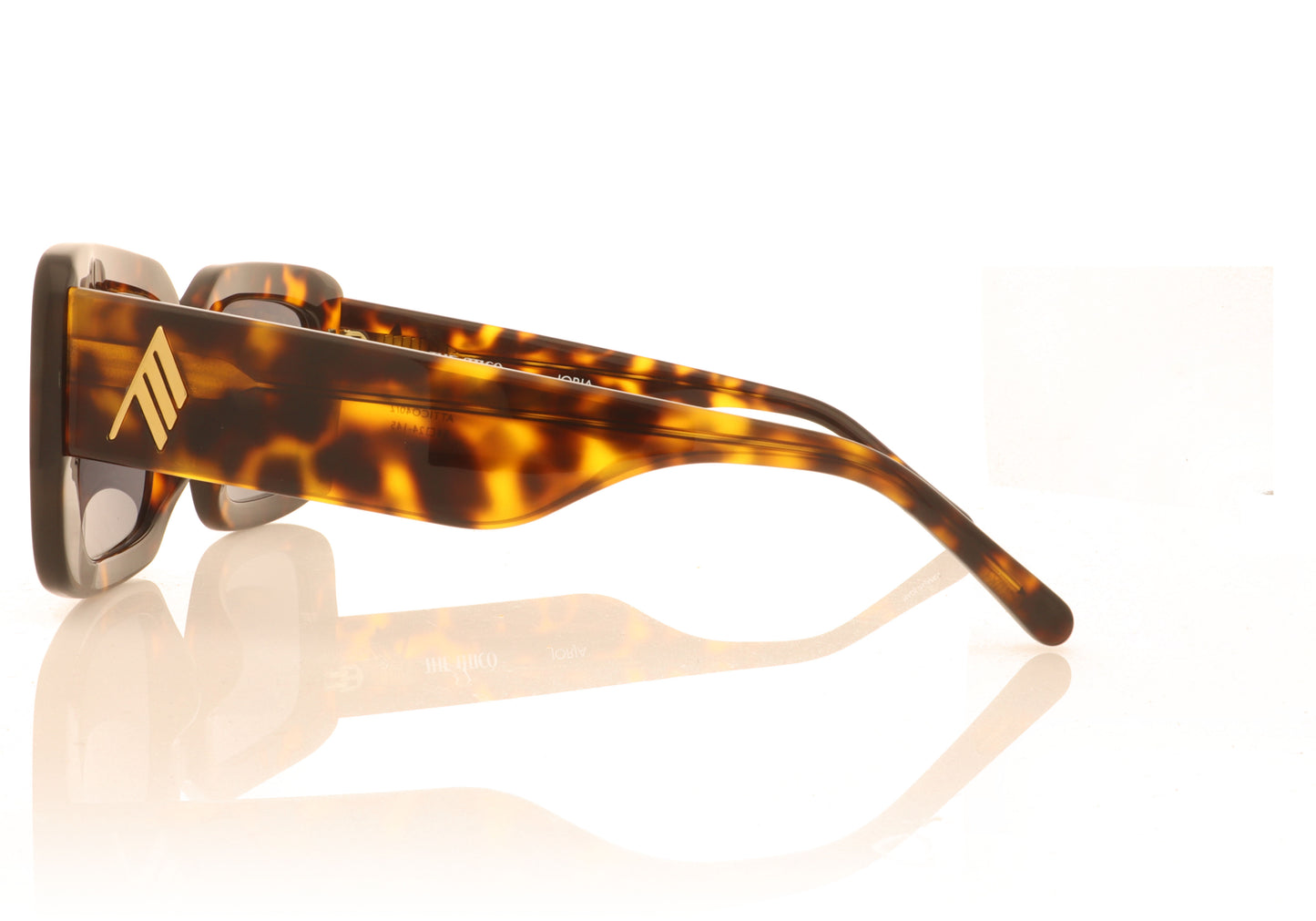 The Attico Jorja C2 Tortoise Sunglasses - Side
