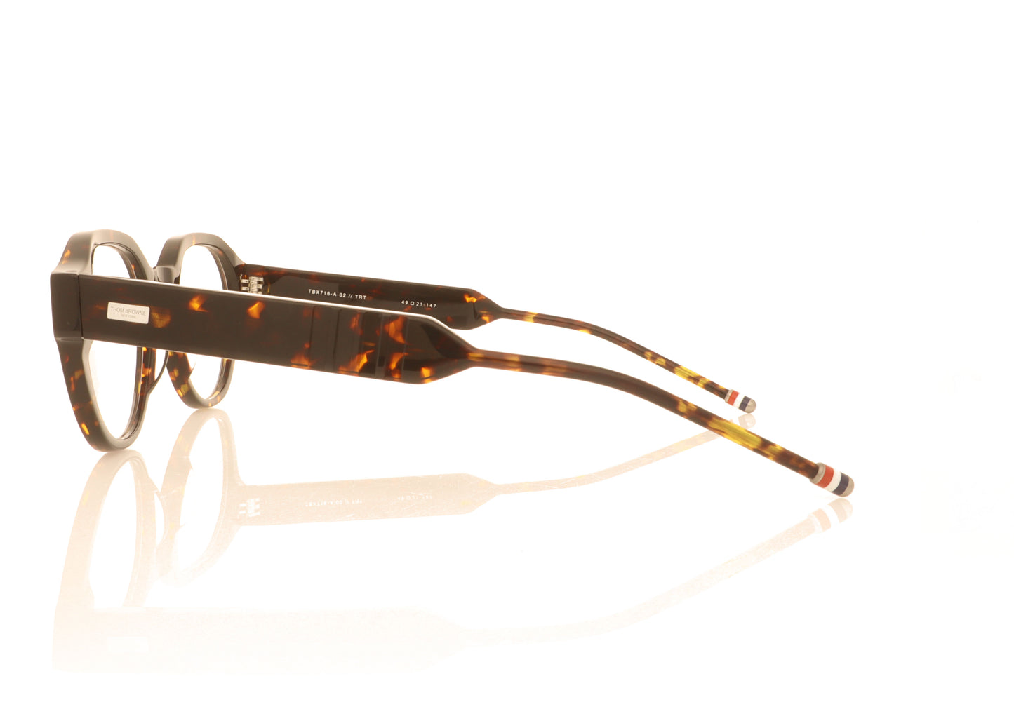 Thom Browne TBX716 02 Tortoise Glasses - Side