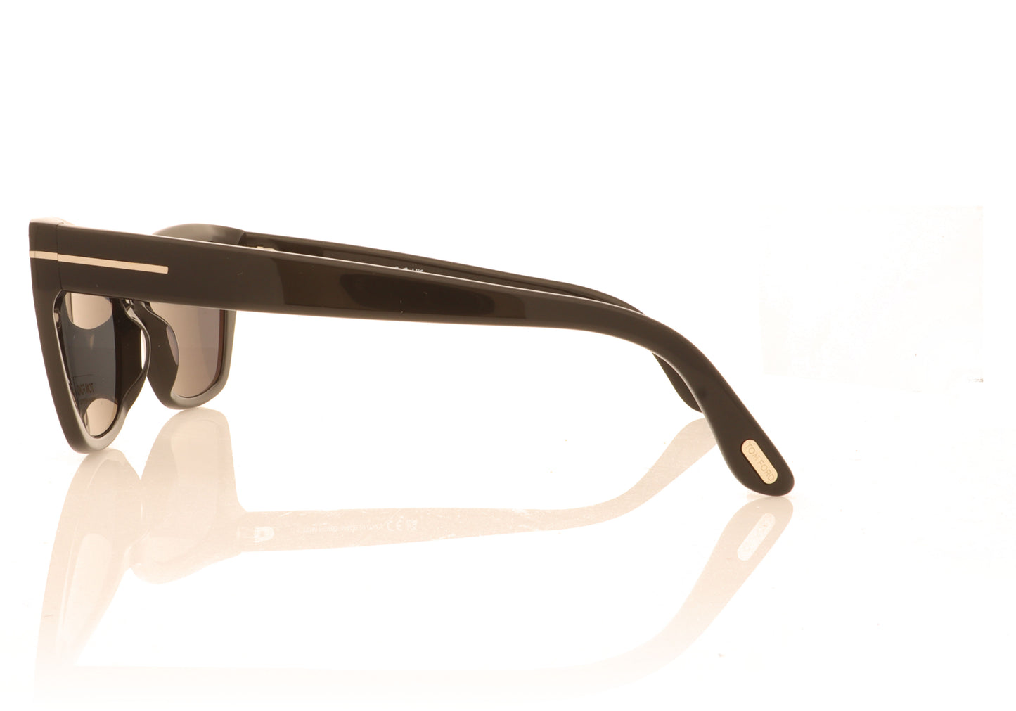 Tom Ford Juliette 01A Black Sunglasses - Side