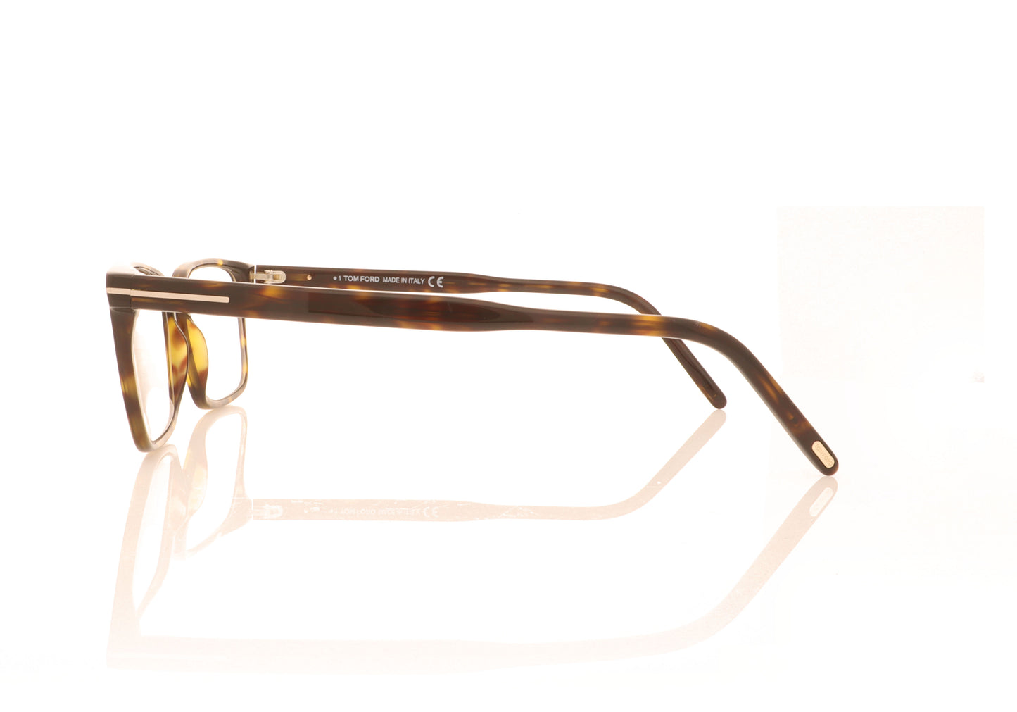 Tom Ford TF5802 052 Tortoise Glasses - Side