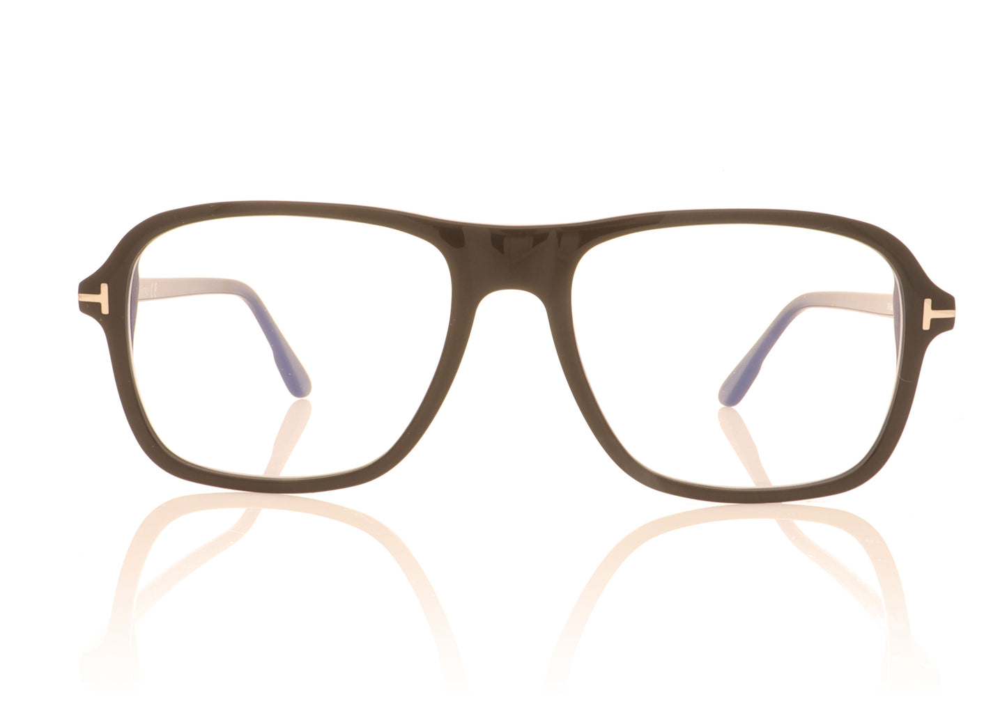 Tom Ford TF5806 001 Black Glasses - Front