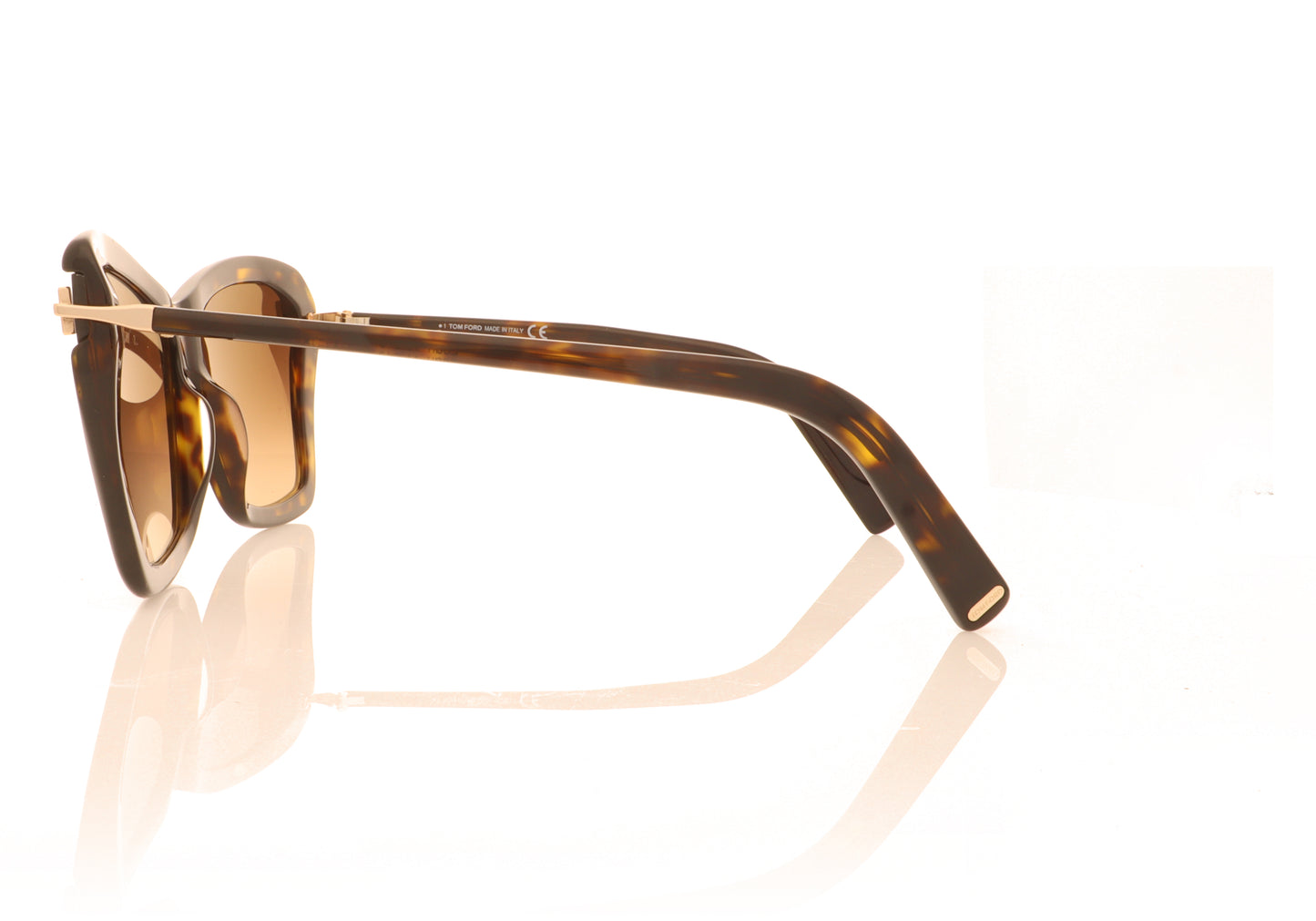 Tom Ford FT0849/S TF0849 52F Tortoise Sunglasses - Side