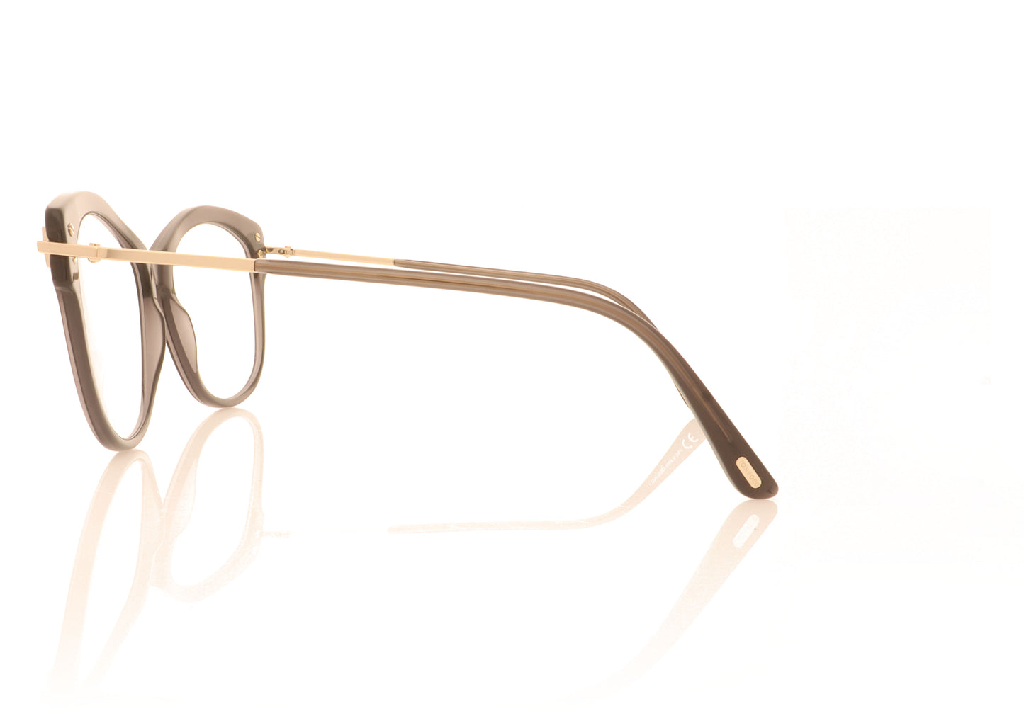 Tom Ford FT5705-B/V TF5705 020 Black Glasses - Side