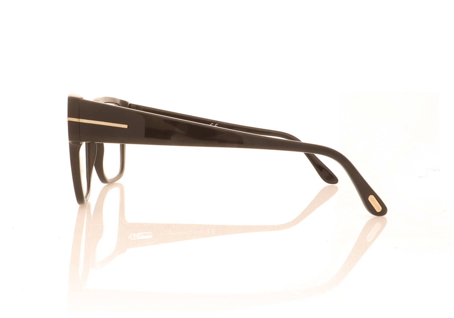 Tom Ford FT5745 TF5745 1 Black Glasses - Side