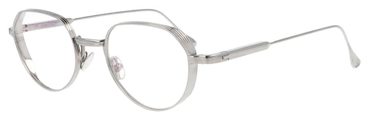 John Dalia Scarlett C523 C523 Silver Glasses - Angle