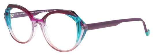 Face à Face Kaledo 1/4595 Purple Glasses - Angle