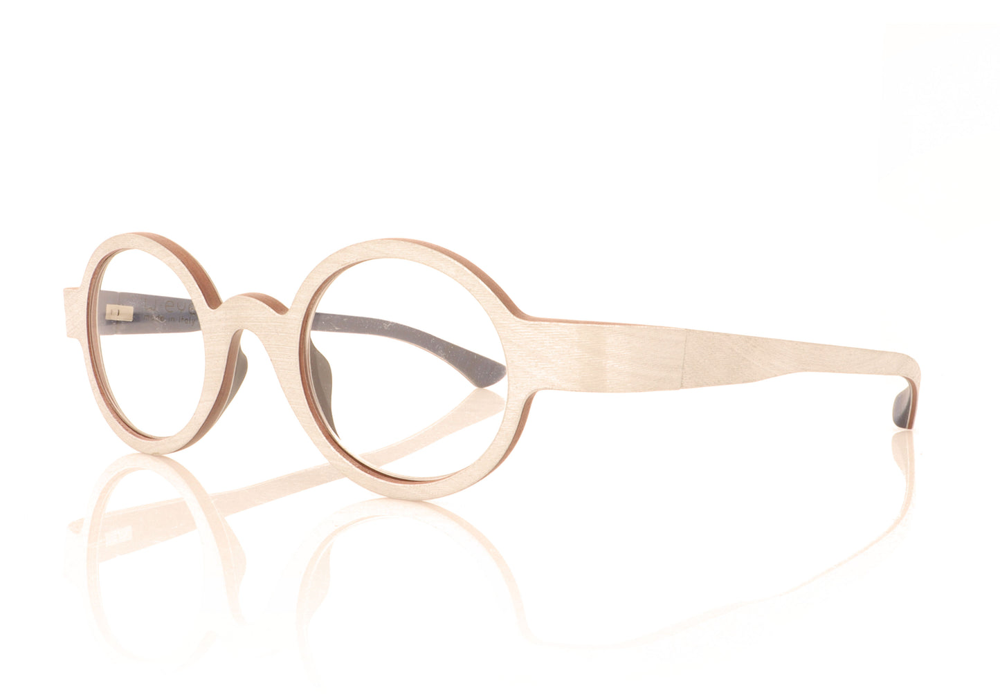 W-eye Y12 20M Silver Glasses - Angle