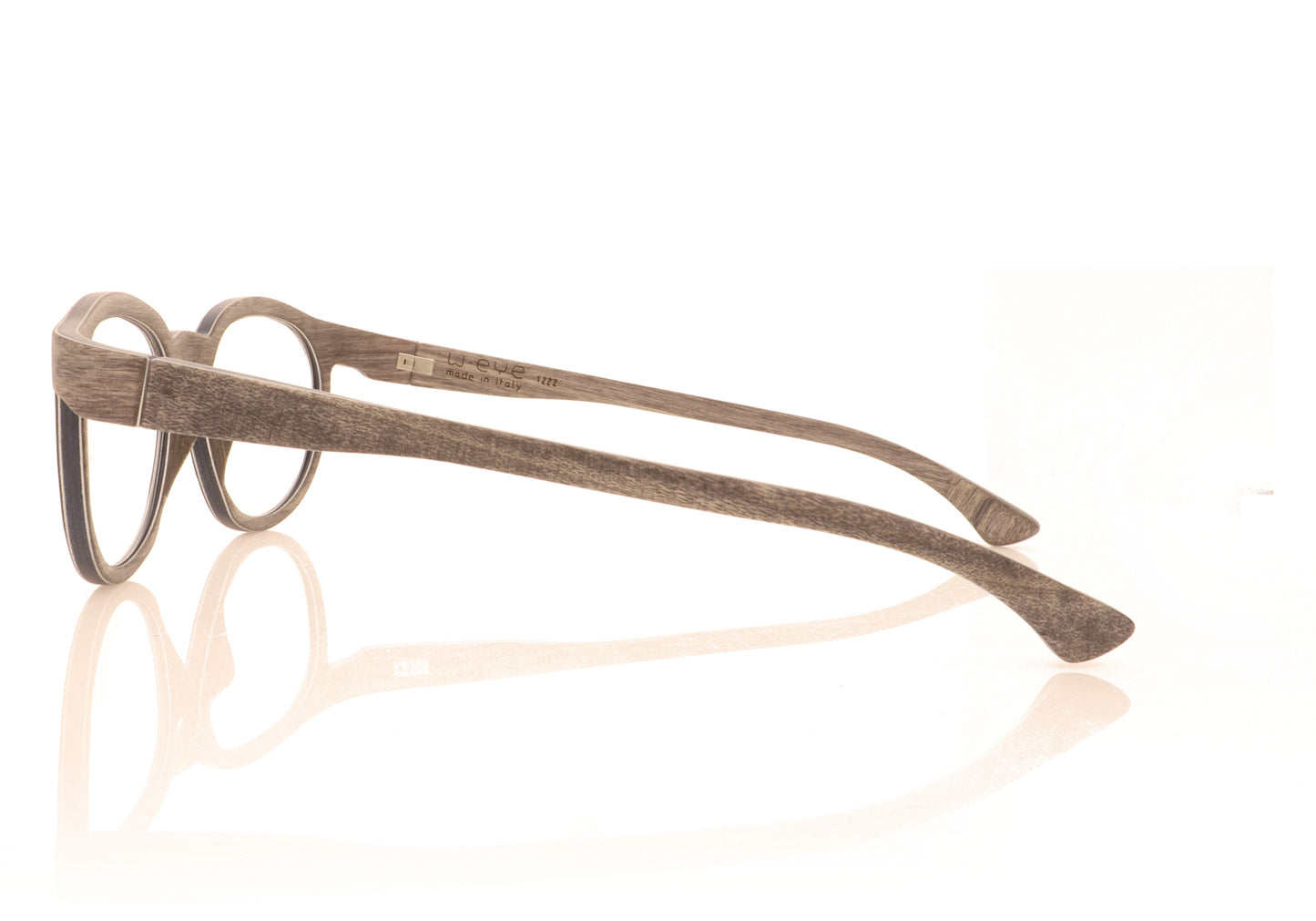 W-eye YK 17M Grey Glasses - Side