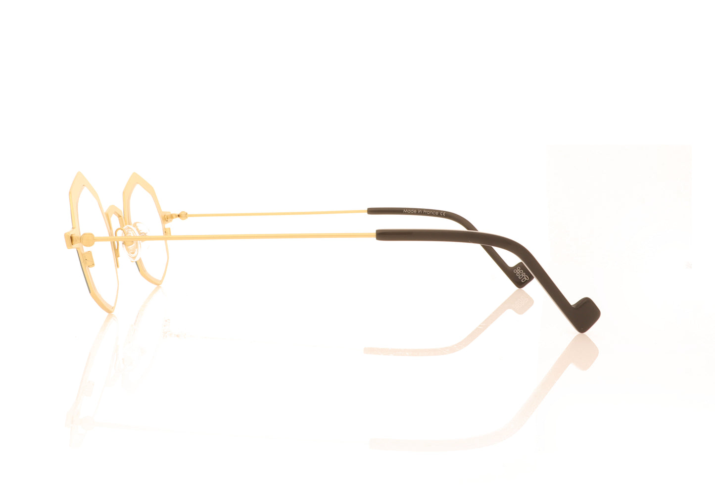 XIT Eyewear 103 018 Gold Glasses - Side