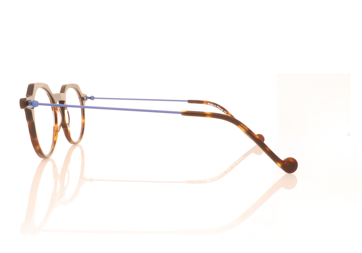 XIT Eyewear 411 133 Tortoise Blue Glasses - Side