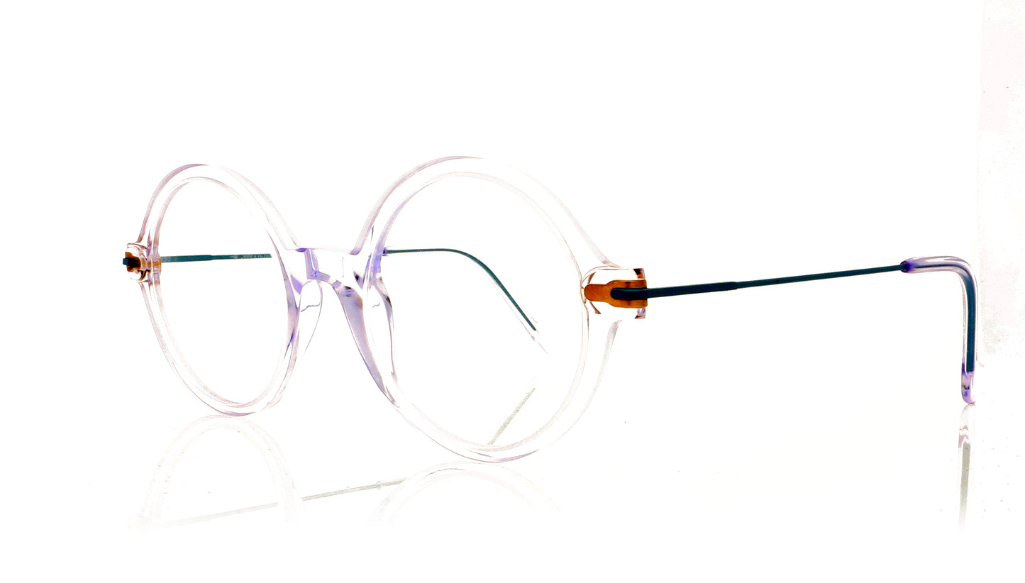 Anne & Valentin Timeless 8C16 Clear Glasses - Angle