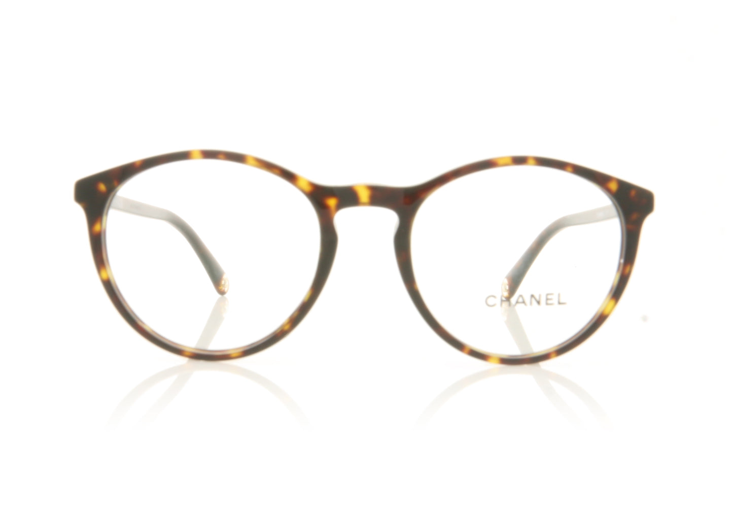 Chanel 0CH3413 C714 Havana Glasses - Front