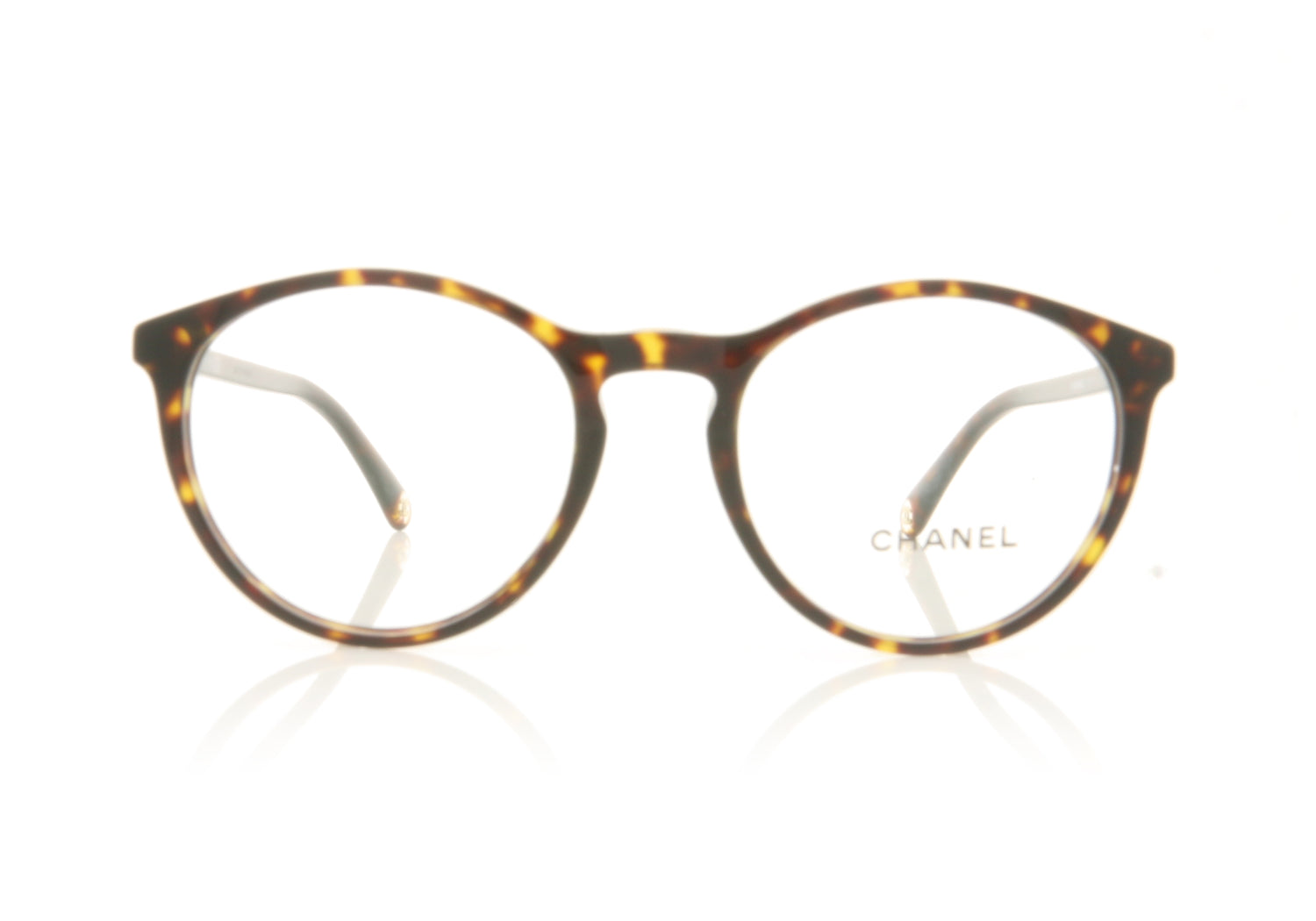 Chanel 0CH3413 C714 Havana Glasses - Front