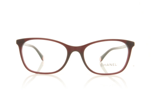 Chanel 0CH3414 C1673 Red Glasses - Front