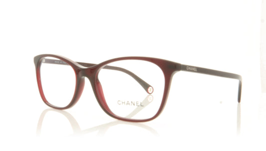 Chanel 0CH3414 C1673 Red Glasses - Angle
