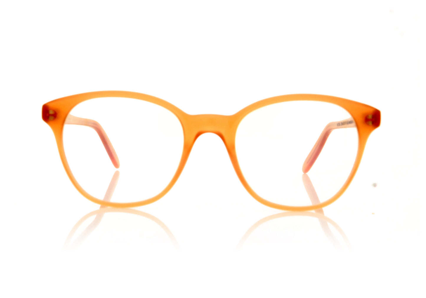 Cutler and Gross 1236 NM Peach Glasses - Front