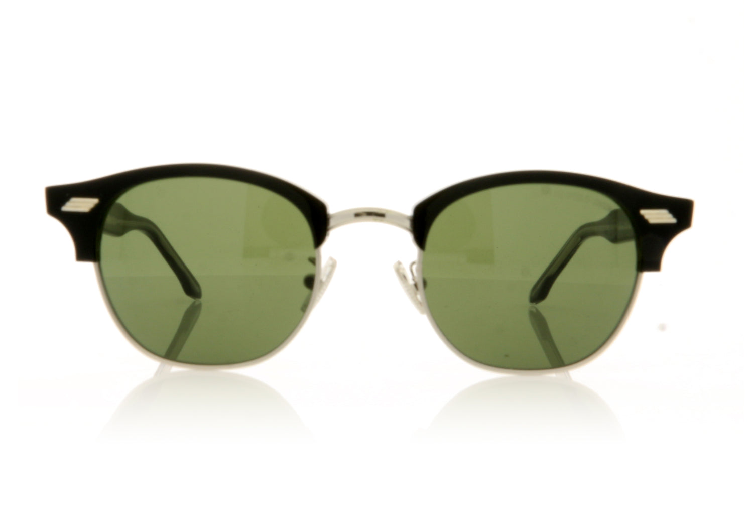 Cutler and Gross 1334 1 Black Sunglasses - Front