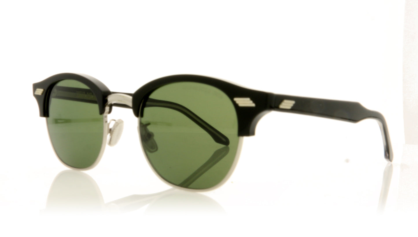 Cutler and Gross 1334 1 Black Sunglasses - Angle