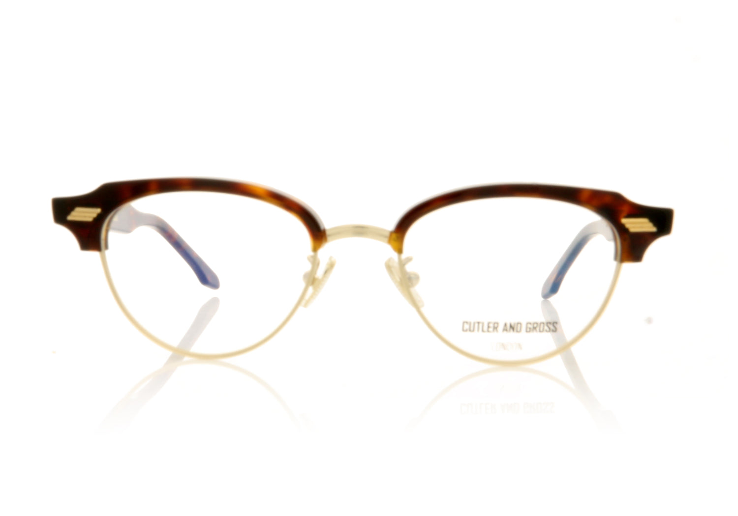 Cutler and Gross 1335 3 Tort Glasses - Front
