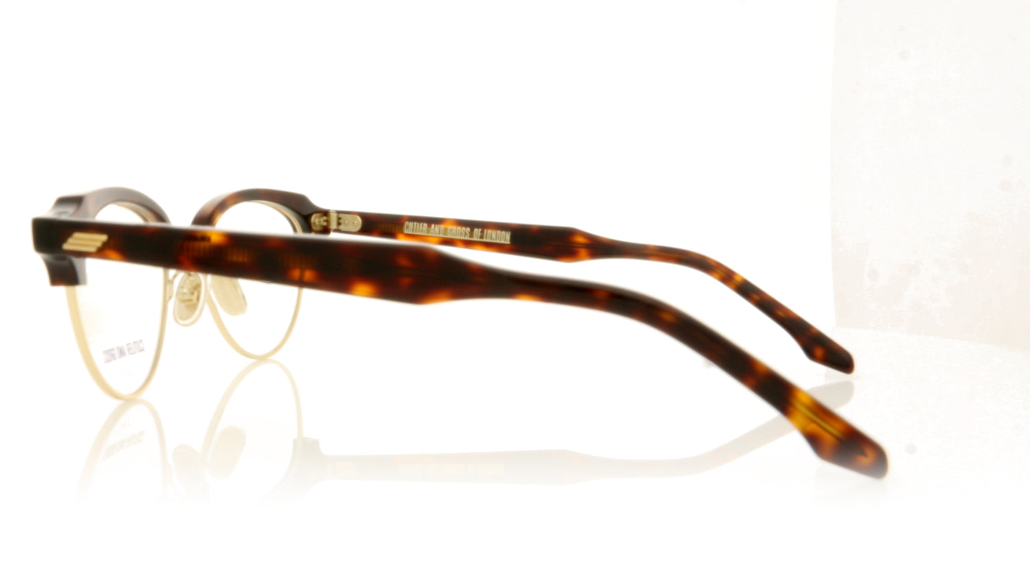 Cutler and Gross 1335 3 Tort Glasses - Side