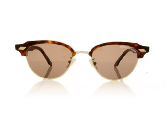 Cutler and Gross 1335 4 Tort Sunglasses - Front