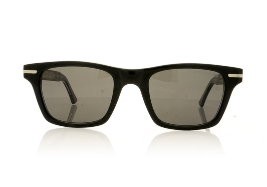 Cutler and Gross CG1337 C01 Black Sunglasses - Front