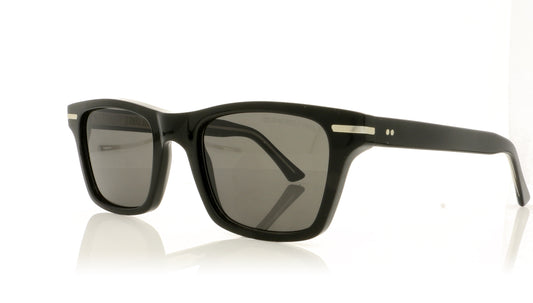 Cutler and Gross CG1337 C01 Black Sunglasses - Angle