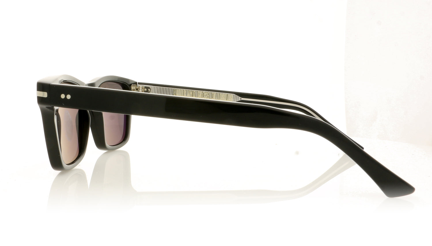 Cutler and Gross CG1337 C01 Black Sunglasses - Side