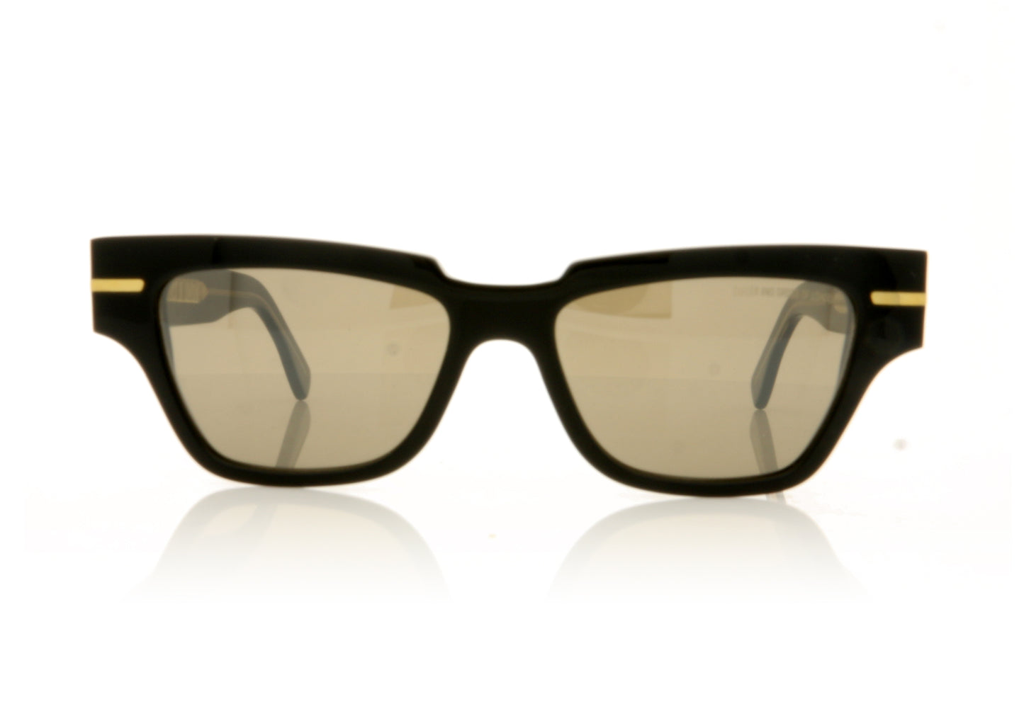 Cutler and Gross 1349 1 Black Sunglasses - Front