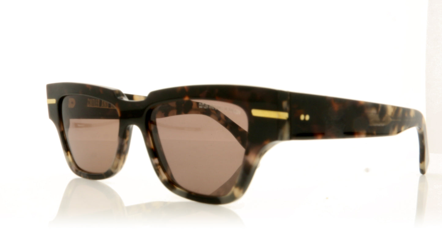 Cutler and Gross 1349 4 Brown Sunglasses - Angle